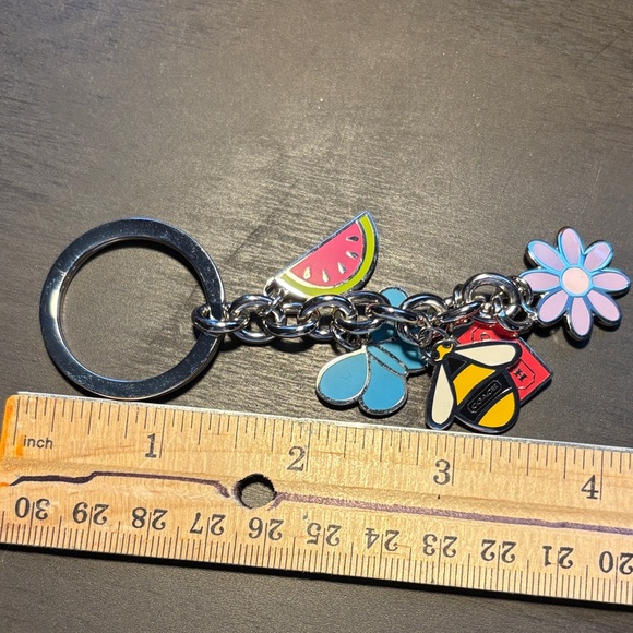 Coach Colorful Charm Keychain - Picture 5 of 6